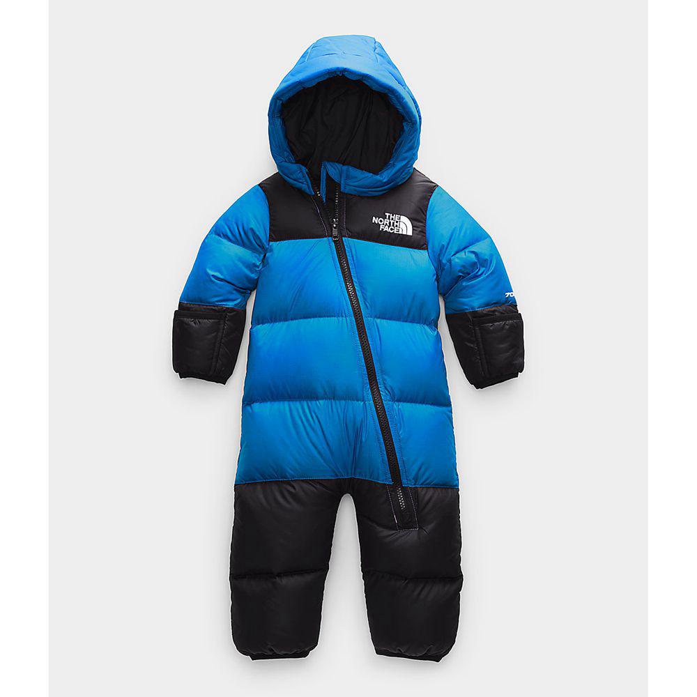 The North Face One-Piece Μωρό Μπουφάν Nuptse - Μπλε (BUMN80356)